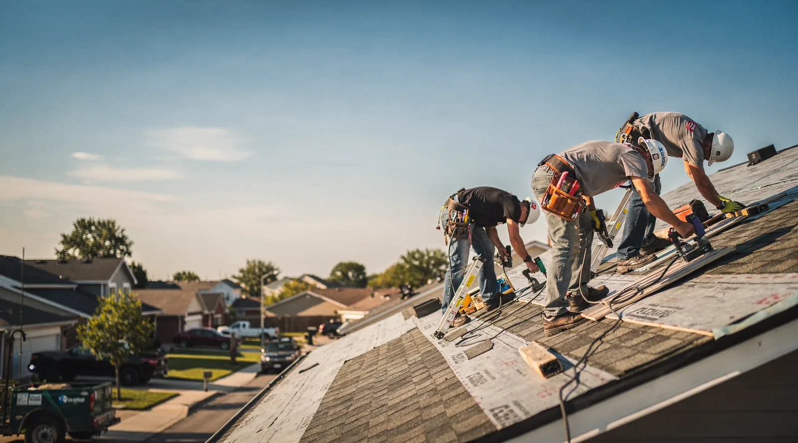 Roof Tarp Installation in Huletts Landing, NY